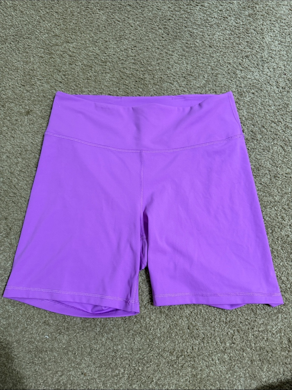 Old Navy Bright Purple High-Waist Bike Shorts